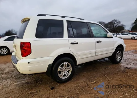 2004 Honda Pilot Exl from USA, damaged, VIN 2HKYF186X4H523230